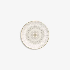 Plates|Baccarat Arcadia Gold & Platinum Bread Plate