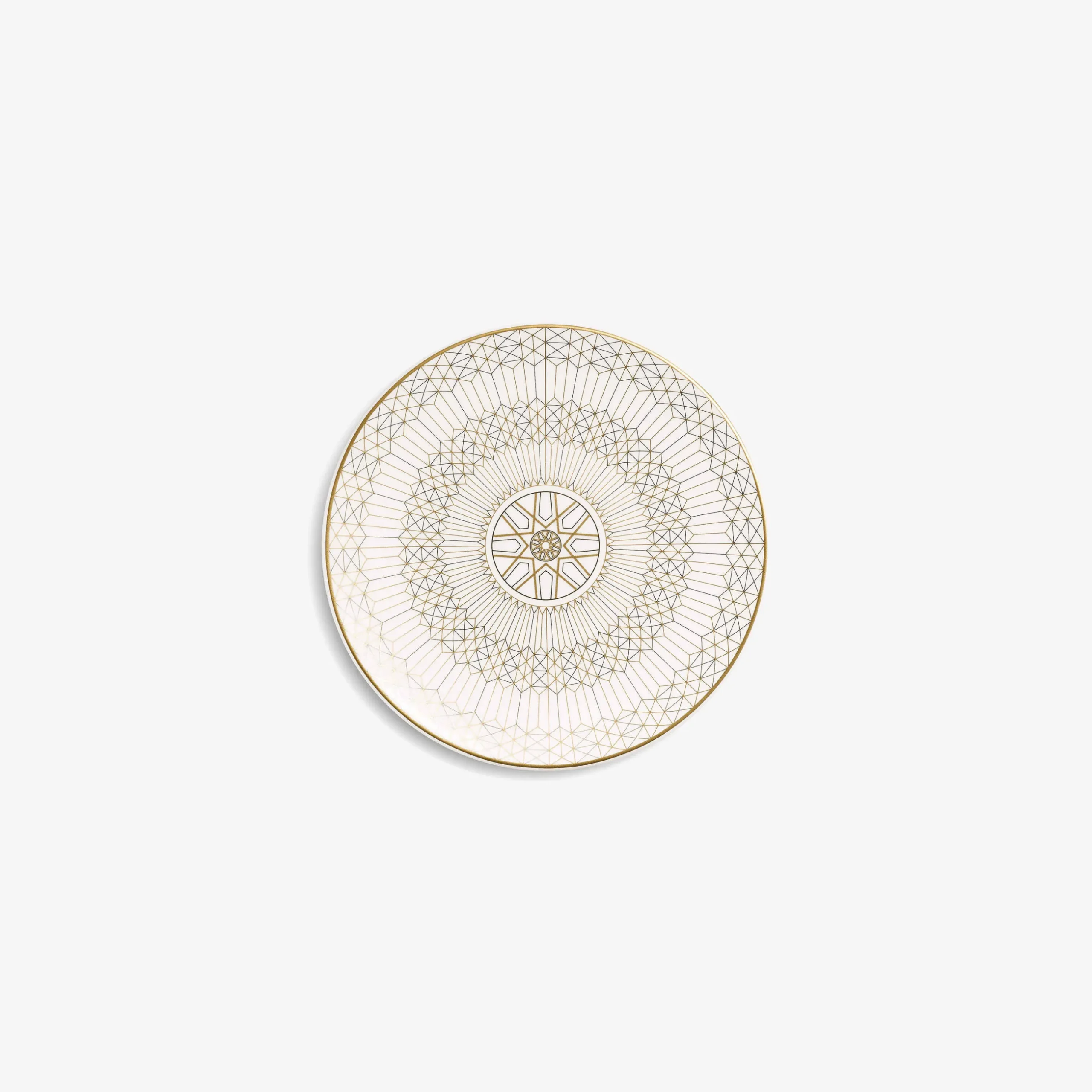 Plates|Baccarat Arcadia Gold & Platinum Bread Plate