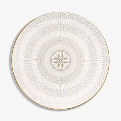 Plates|Baccarat Arcadia Gold & Platinum Charger Plate