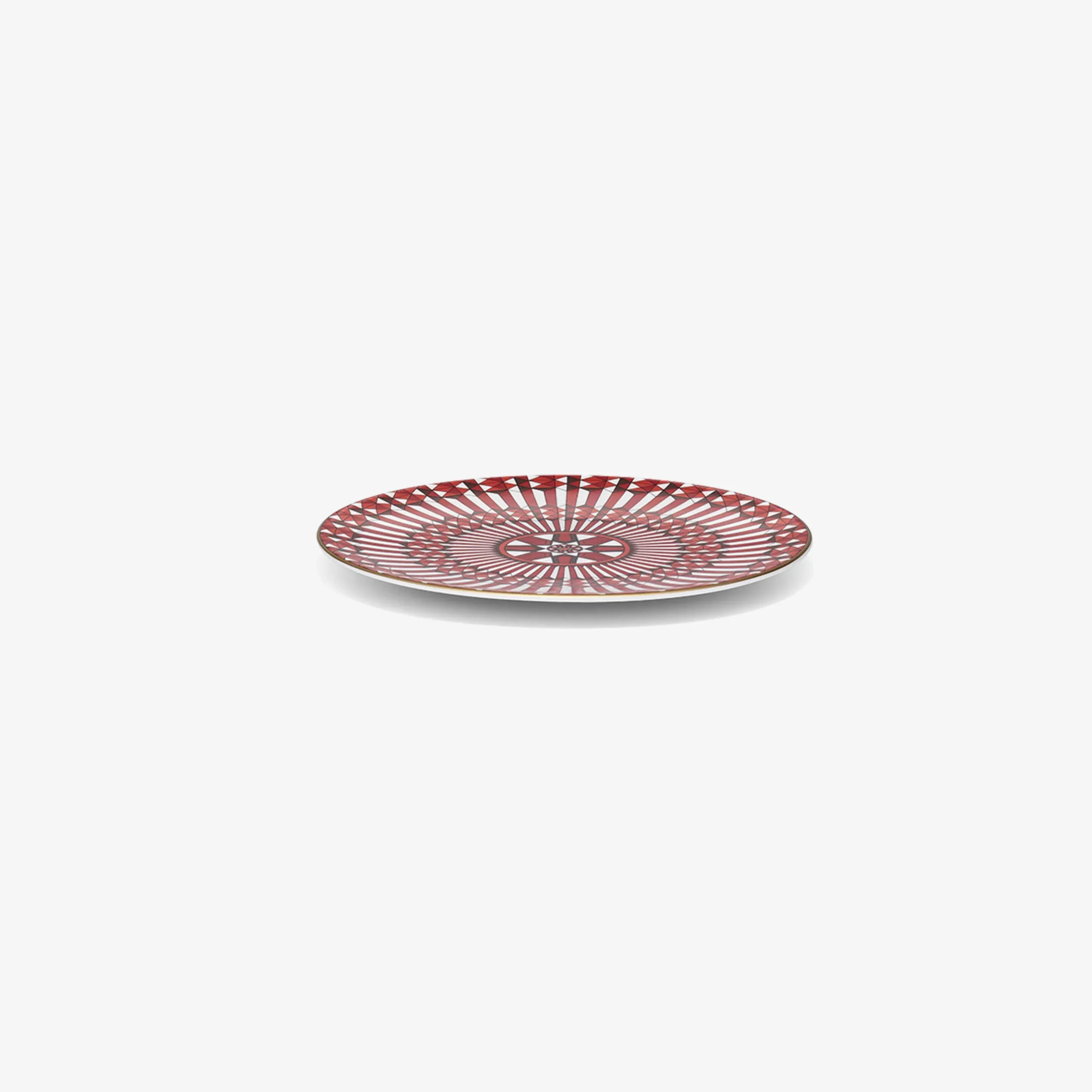 Plates|Baccarat Arcadia Red Bread Plate