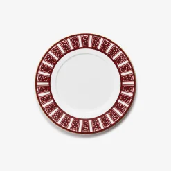 Plates|Baccarat Arcadia Red Dessert Plate, Set of 2