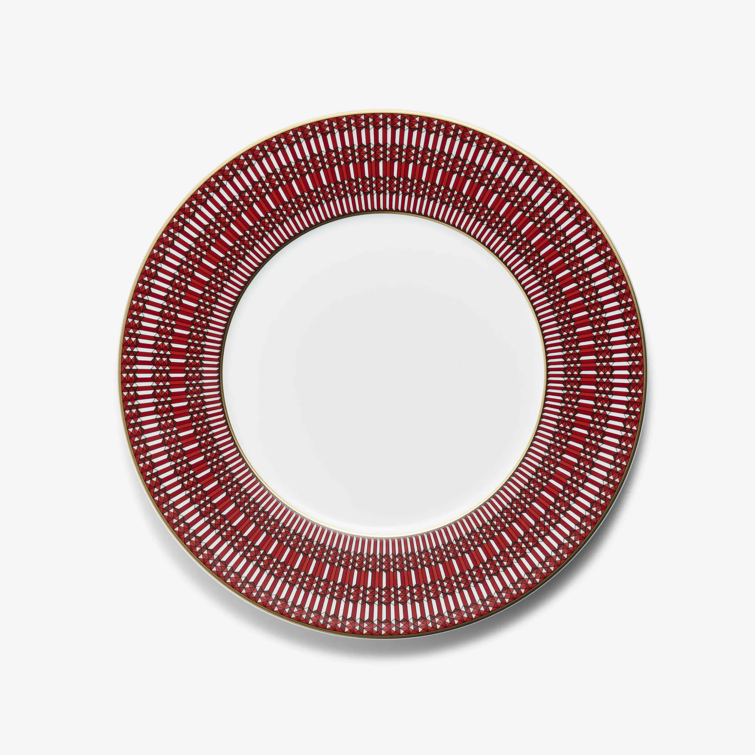 Plates|Baccarat Arcadia Red Dinner Plates, Set of 2