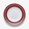 Plates|Baccarat Arcadia Red Soup Bowls, Set of 2