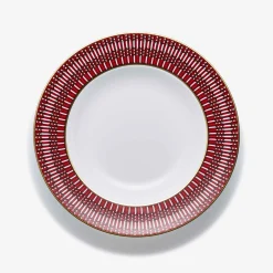 Plates|Baccarat Arcadia Red Soup Bowls, Set of 2