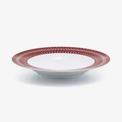 Plates|Baccarat Arcadia Red Soup Bowls, Set of 2