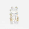 Figurines|Baccarat Cat Maneki Neko Figurine S