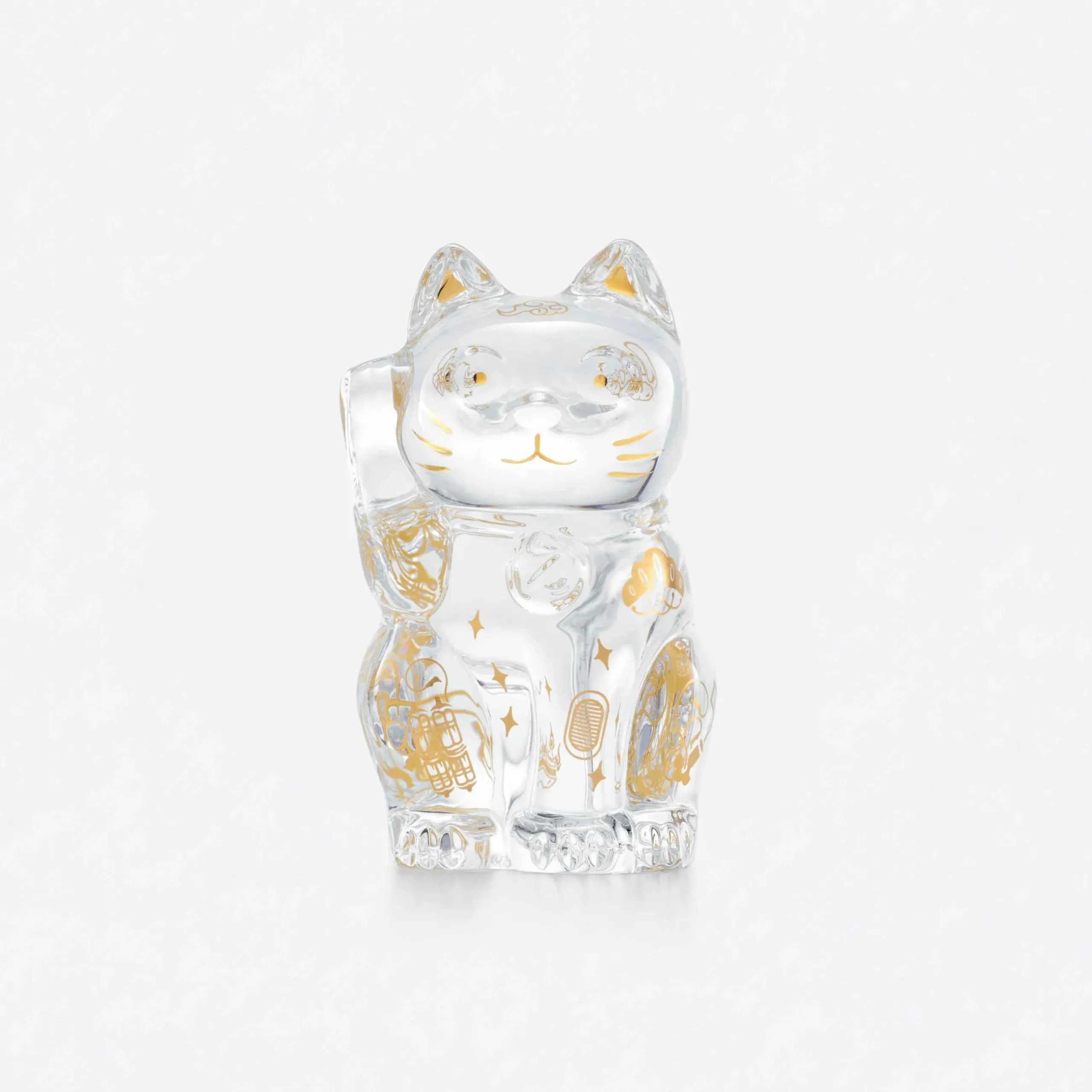 Figurines|Baccarat Cat Maneki Neko Figurine S