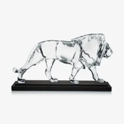 Animal & Prestige Sculptures|Baccarat Cecil Lion