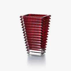 Vases|Baccarat Eye Rectangular Vase S Red