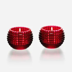 Votives & Candlesticks|Baccarat Eye Votive Red