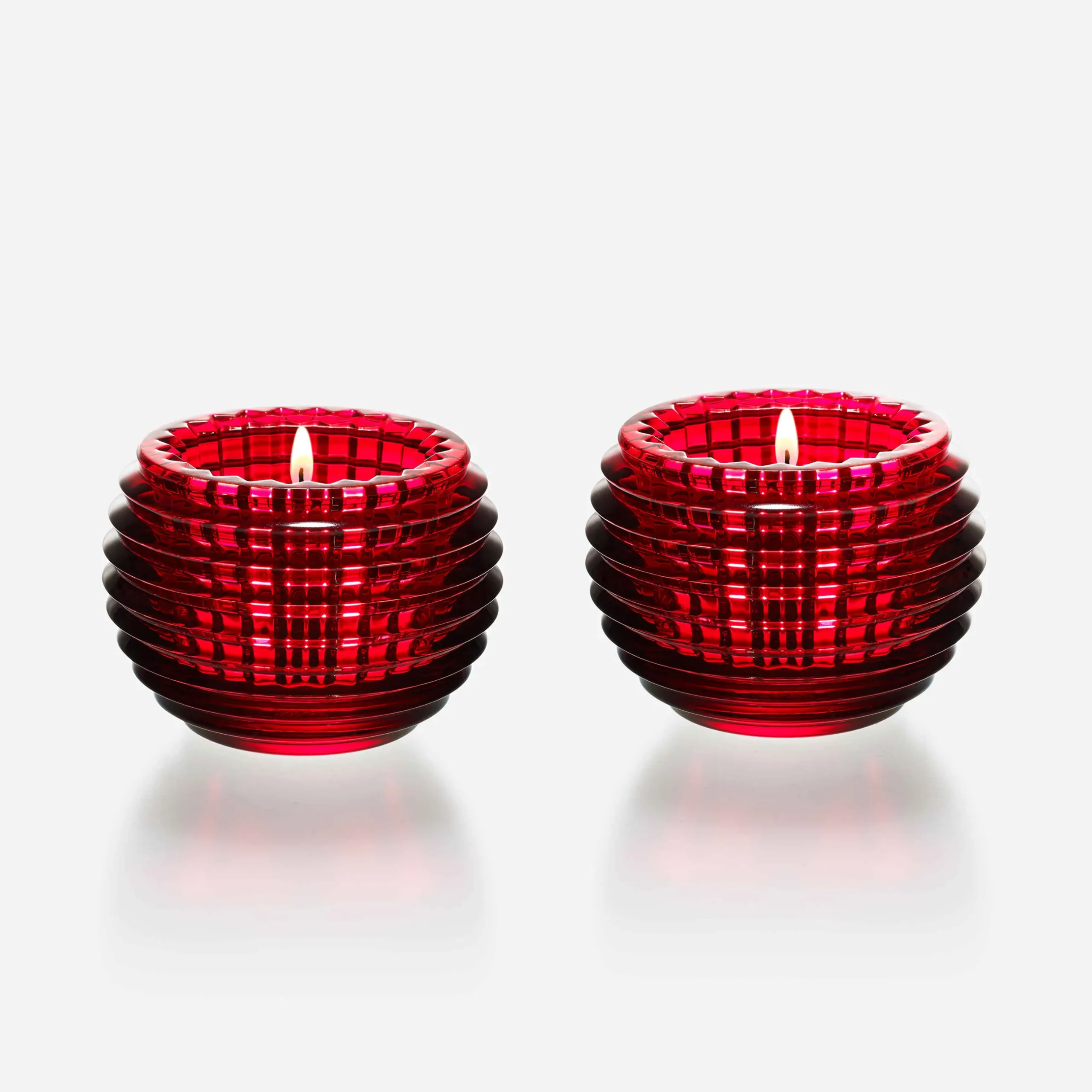 Votives & Candlesticks|Baccarat Eye Votive Red