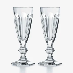 Wine, Champagne & Water Glasses|Champagne Flutes & Coupes|Baccarat Harcourt 1841 Flutes