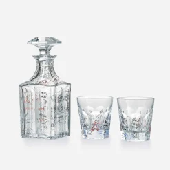 Decanters|Baccarat Harcourt Whisky Decanter And Tumblers Set Harry Nuriev