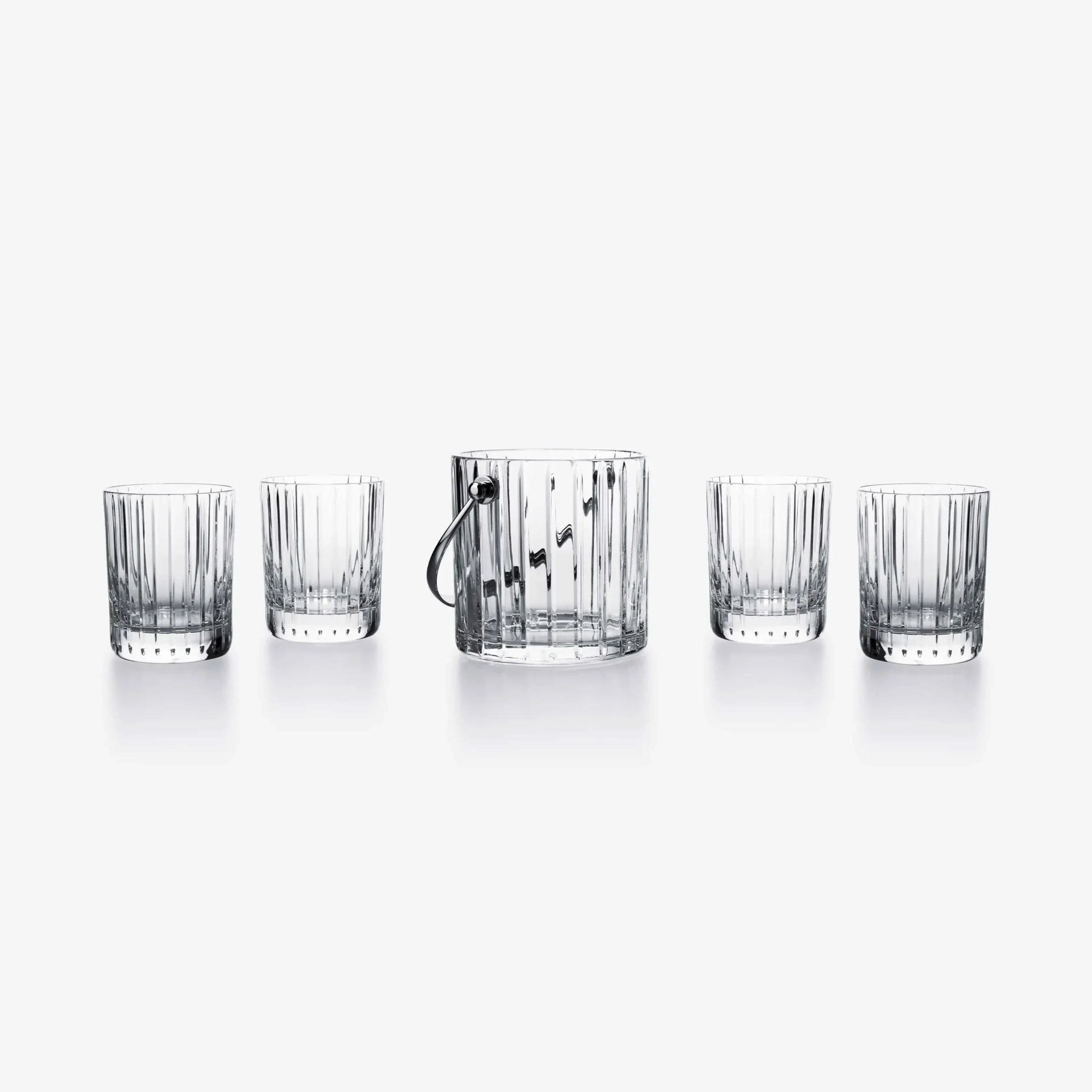 Tumblers & Highballs|Baccarat Harmonie On The Rocks Tumblers and Ice Bucket Set