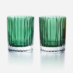 Tumblers & Highballs|Baccarat Harmonie Tumblers Colors of Joy Green