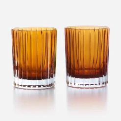 Tumblers & Highballs|Baccarat Harmonie Tumblers Colors of Joy Orange