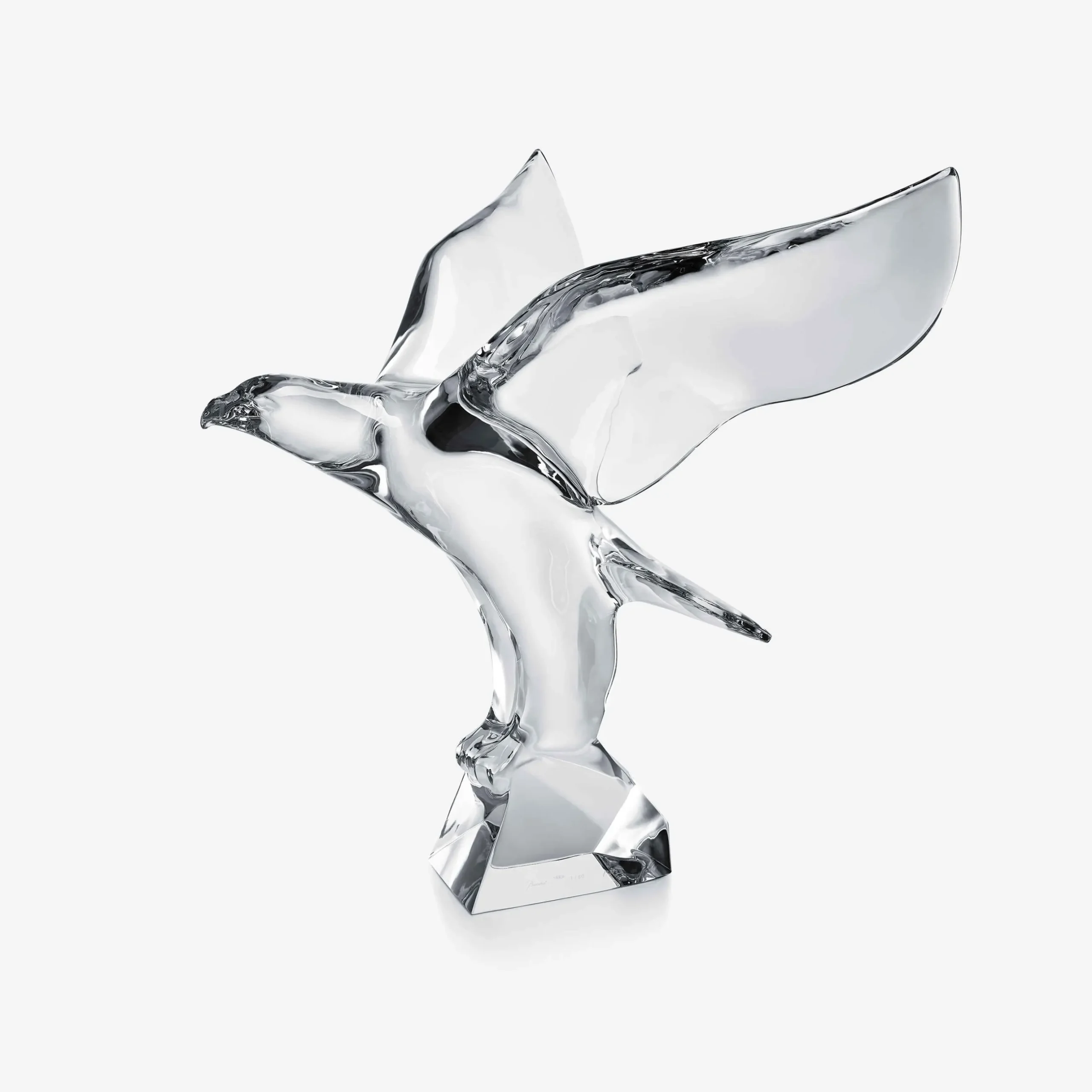 Animal & Prestige Sculptures|Baccarat Imperial Eagle Sculpture