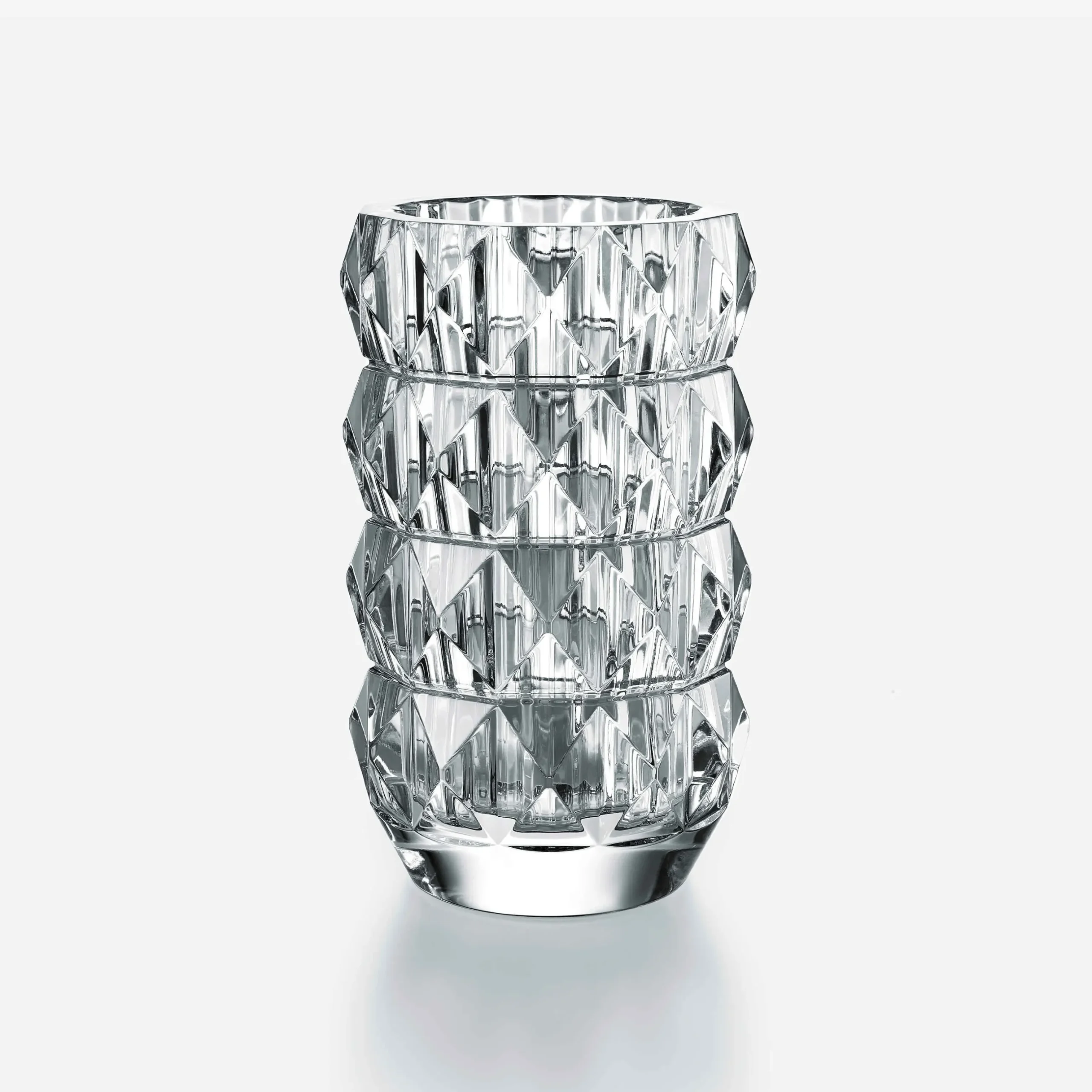 Vases|Baccarat Louxor Round Vase M Clear