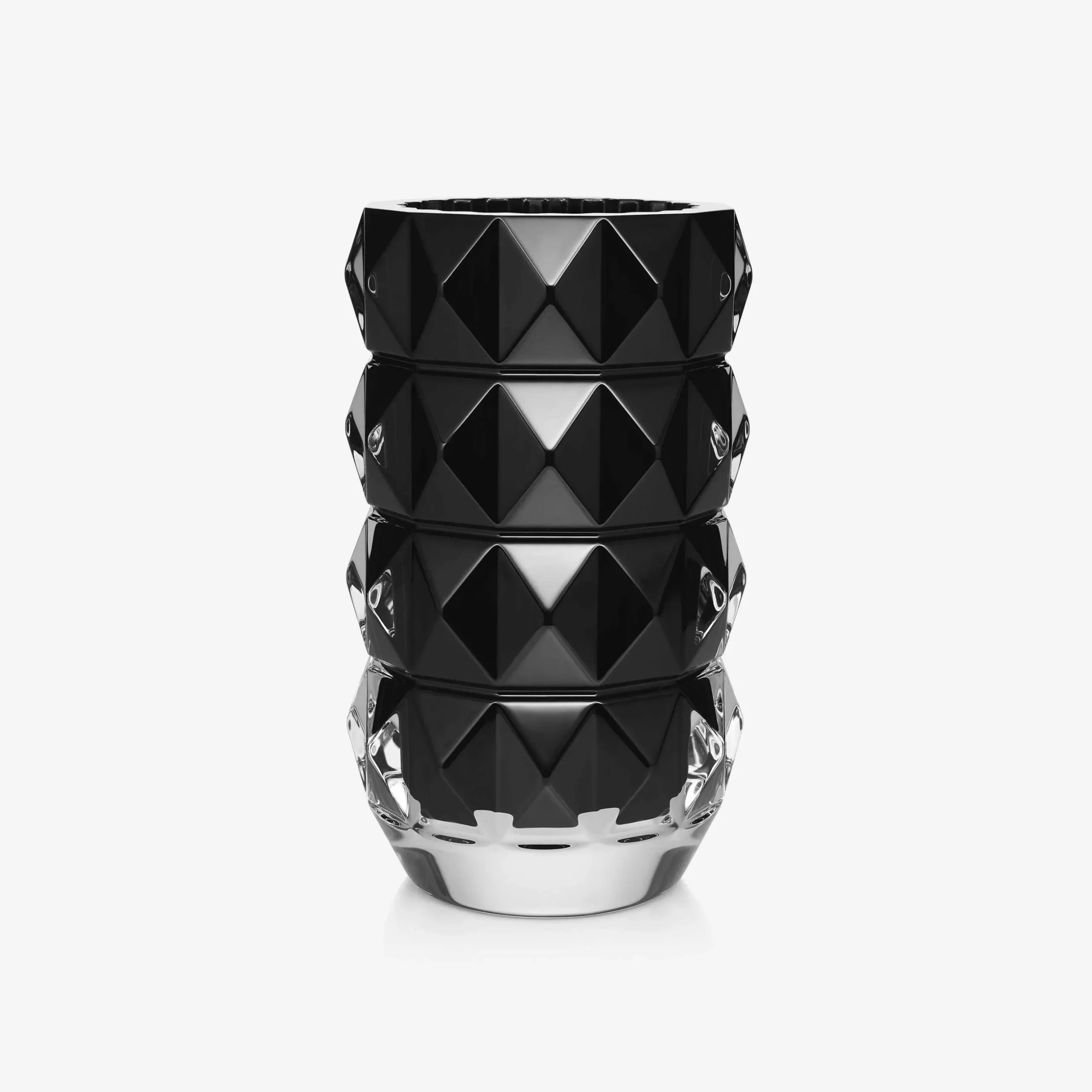 Vases|Baccarat Louxor Round Vase M Black