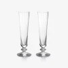 Wine, Champagne & Water Glasses|Champagne Flutes & Coupes|Baccarat Mille Nuits Flutes