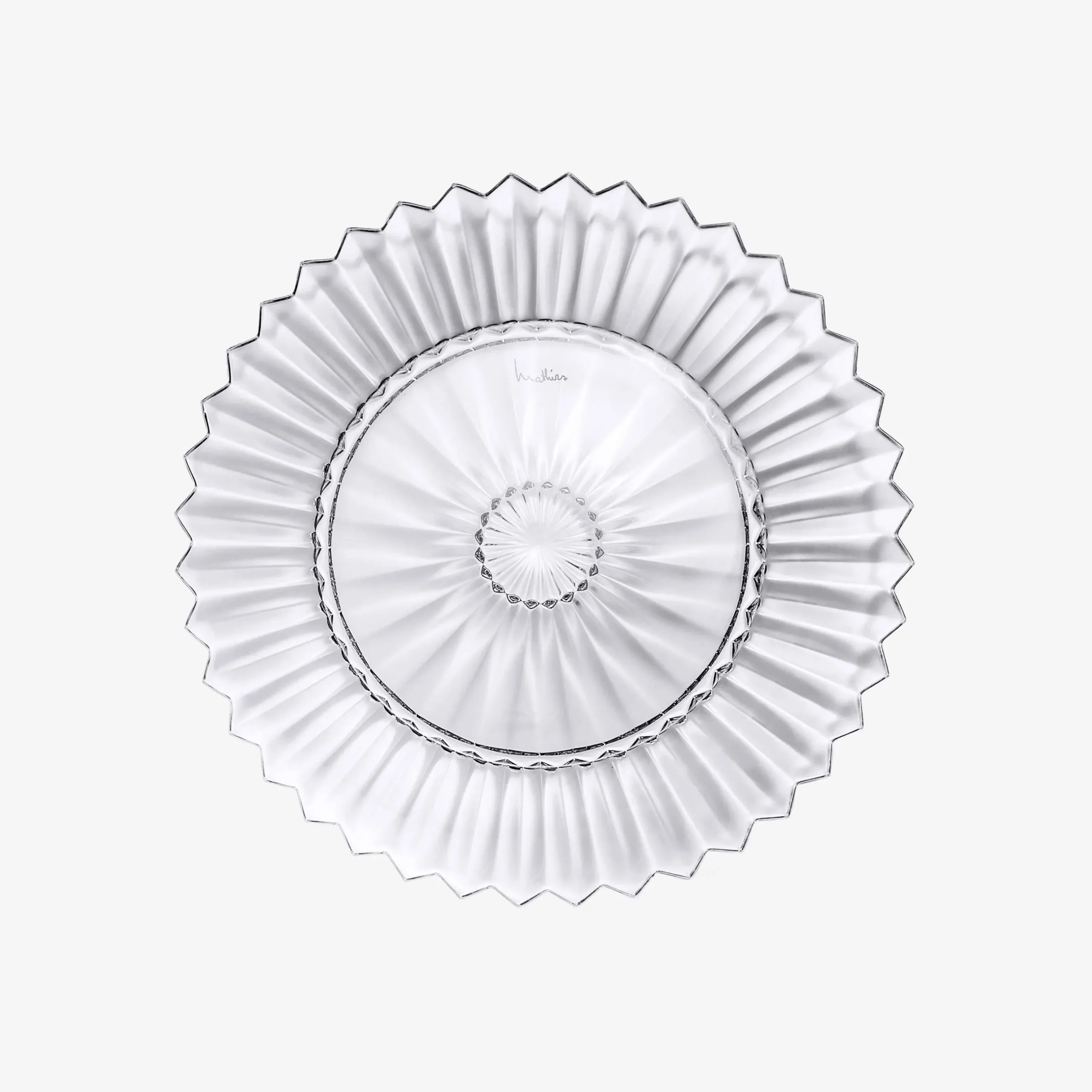 Plates|Baccarat Mille Nuits Plate M