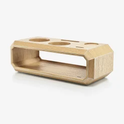 Bar Accessories|Baccarat Octogone Bar Accessory Case Natural Oak