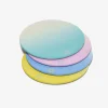 Desk Accessories|Trays & Coasters|Baccarat Octogone Colors of Joy Pastel Coasters X4
