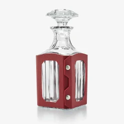 Bar Accessories|Baccarat Octogone Decanter Case Red