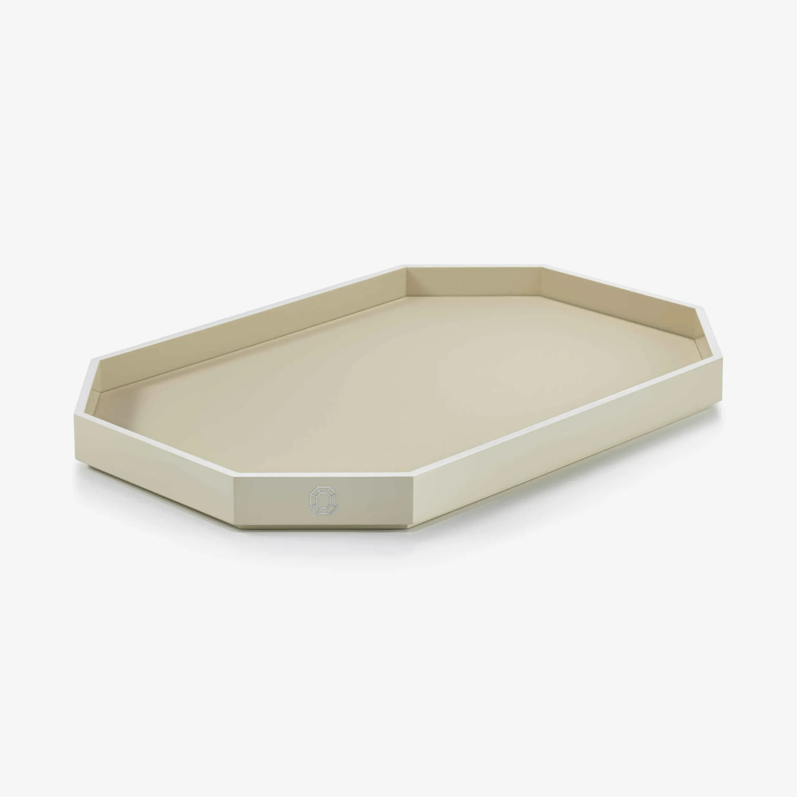 Trays & Coasters|Baccarat Octogone Tray L Ivory