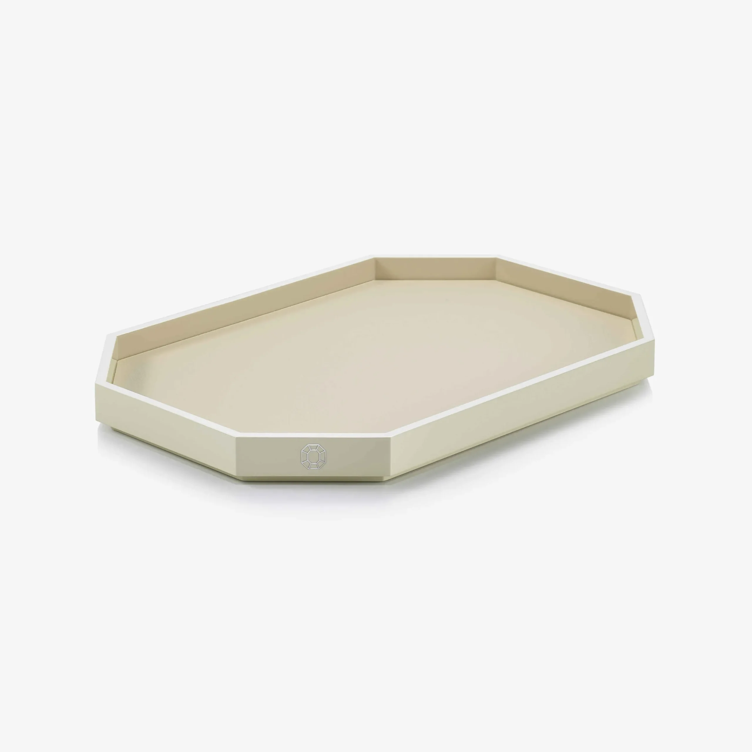 Trays & Coasters|Baccarat Octogone Tray M Ivory