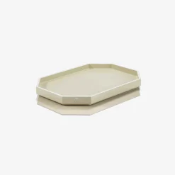 Trays & Coasters|Baccarat Octogone Tray S Ivory