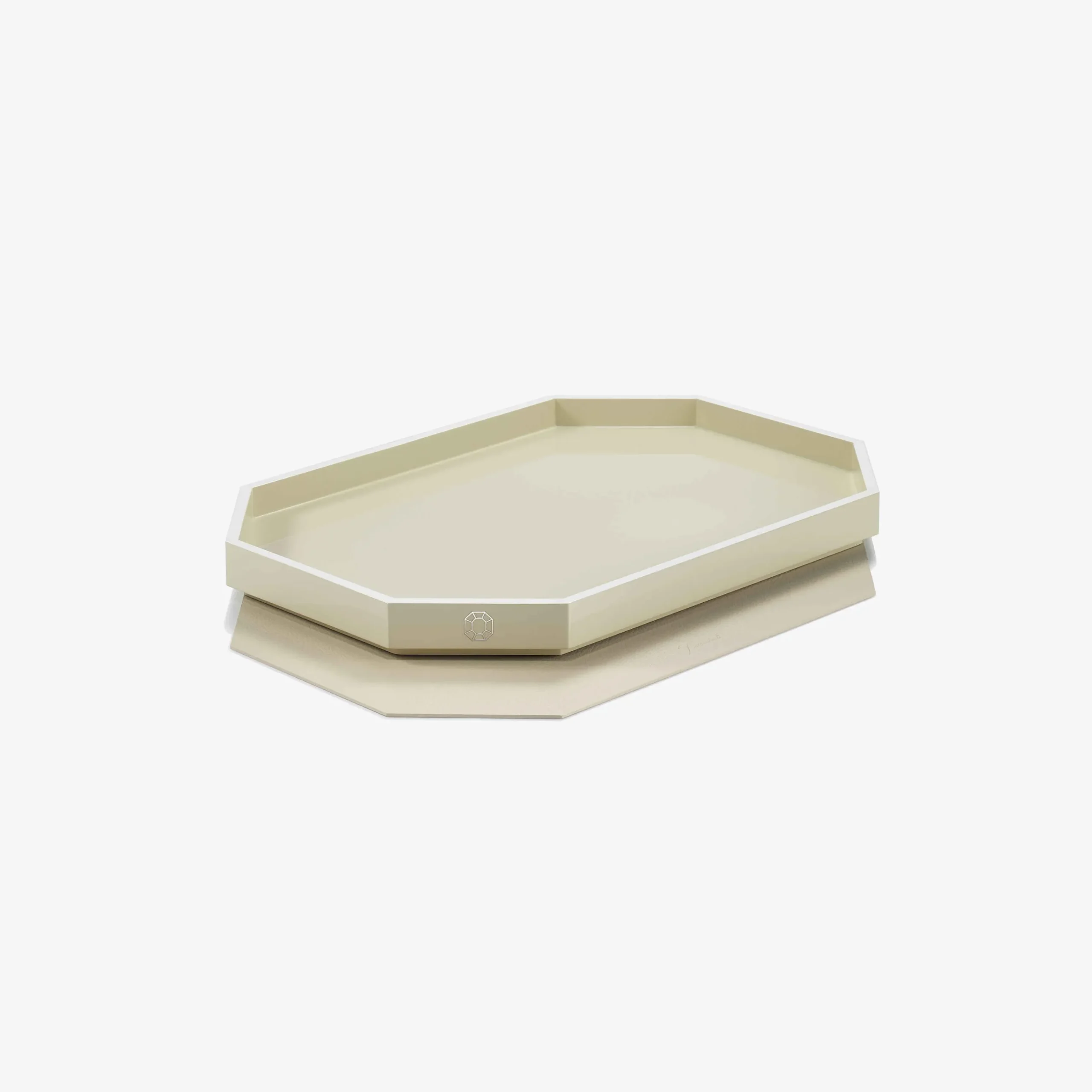 Trays & Coasters|Baccarat Octogone Tray S Ivory
