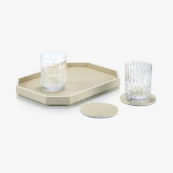 Trays & Coasters|Baccarat Octogone Tray S Ivory