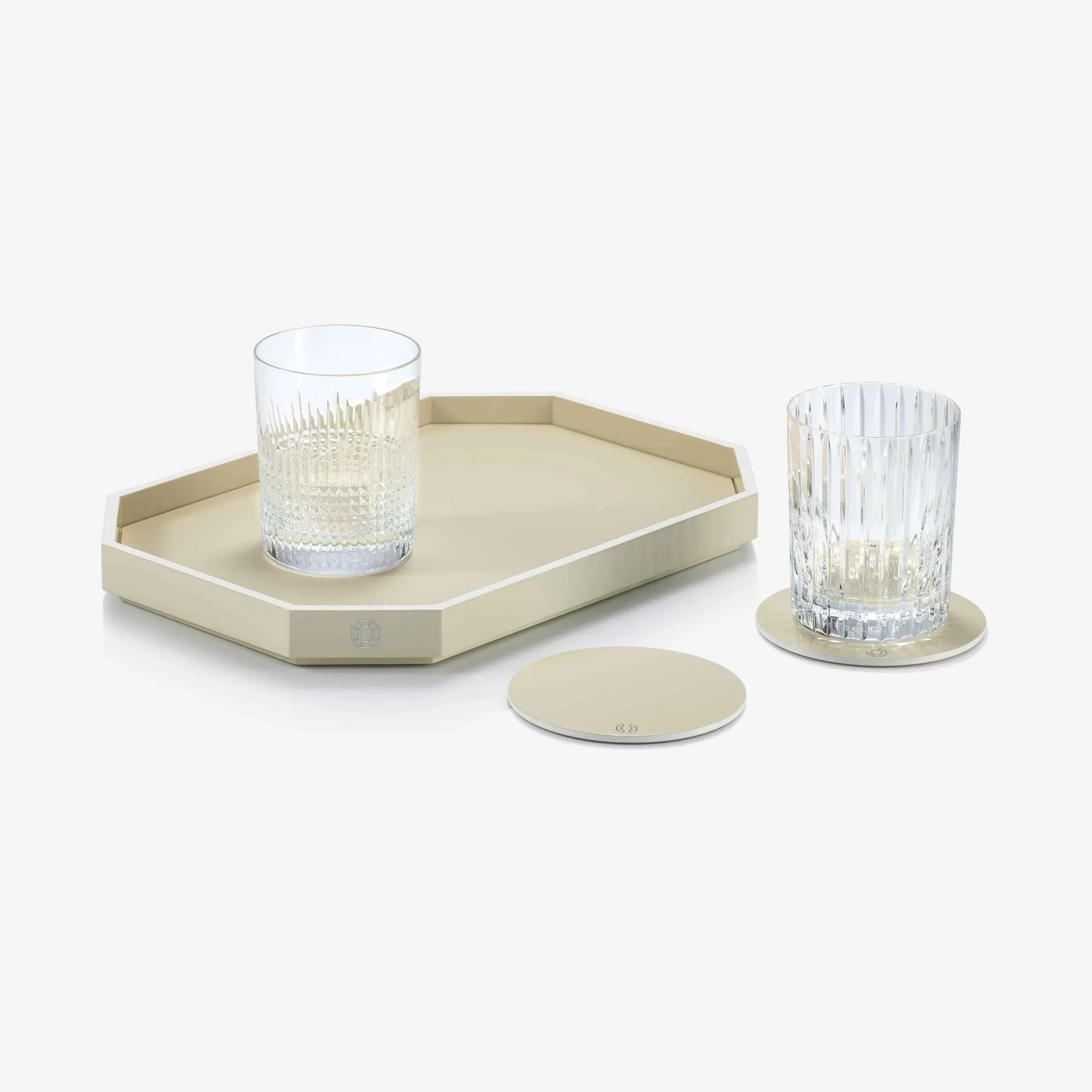 Trays & Coasters|Baccarat Octogone Tray S Ivory