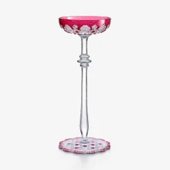 Wine, Champagne & Water Glasses|Champagne Flutes & Coupes|Baccarat Tsar Champagne Coupe Pink