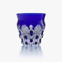 Tumblers & Highballs|Baccarat Tsar Tumbler Clear & blue
