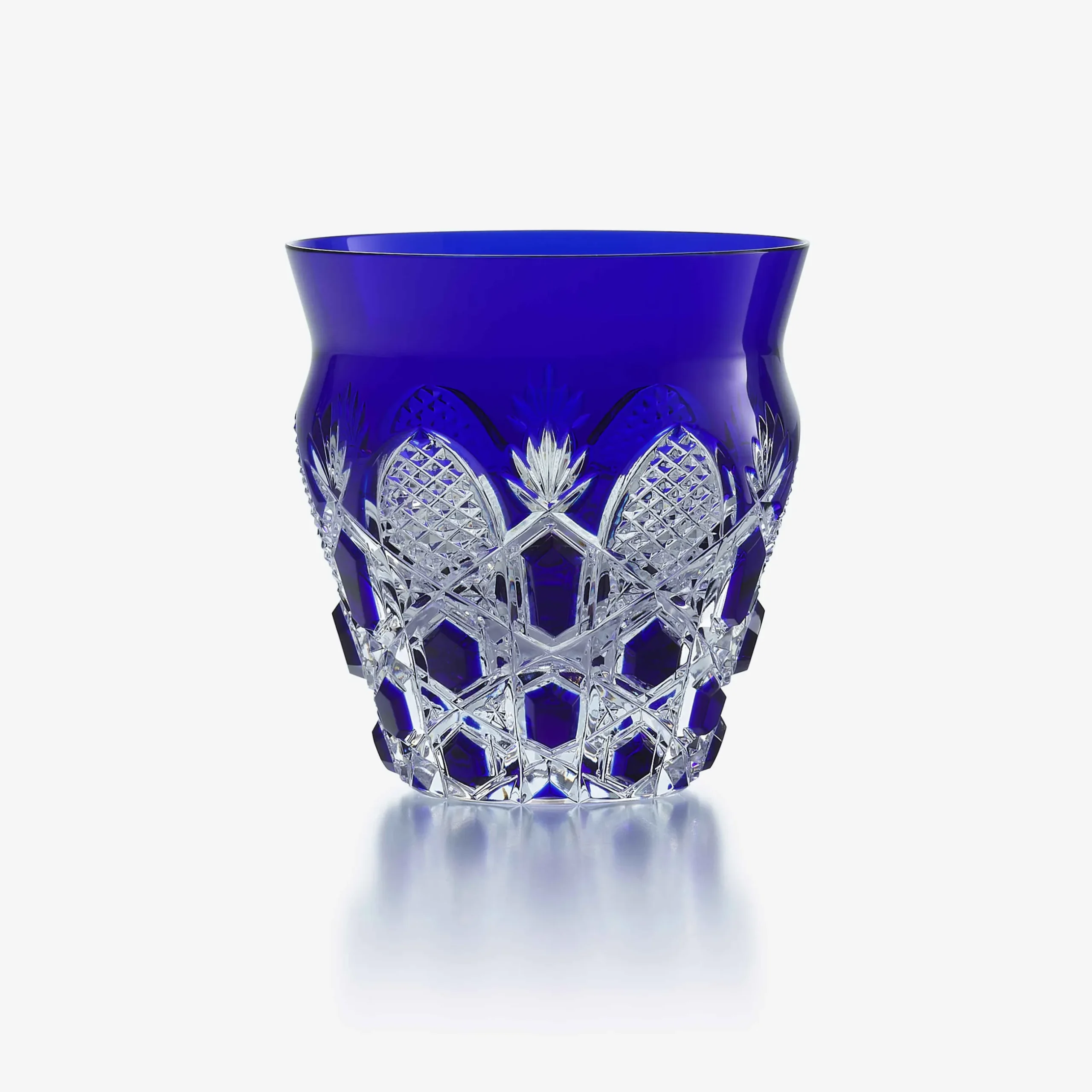 Tumblers & Highballs|Baccarat Tsar Tumbler Clear & blue