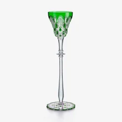 Wine, Champagne & Water Glasses|Baccarat Tsar Water Glass Green