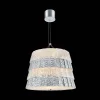 Chandeliers|Baccarat Tuile de Cristal Chandelier Frozen Silver M
