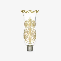 Lighting Accessories|Baccarat Tulip Hurricane Shades Scalloped Top Acanthus
