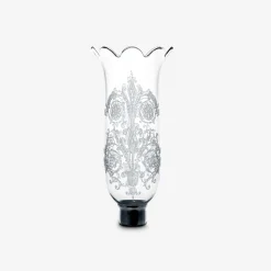 Lighting Accessories|Baccarat Tulip Hurricane Shades Scalloped Top Acanthus