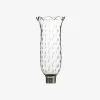 Lighting Accessories|Baccarat Tulip Hurricane Shades Scalloped Top Rice Grain