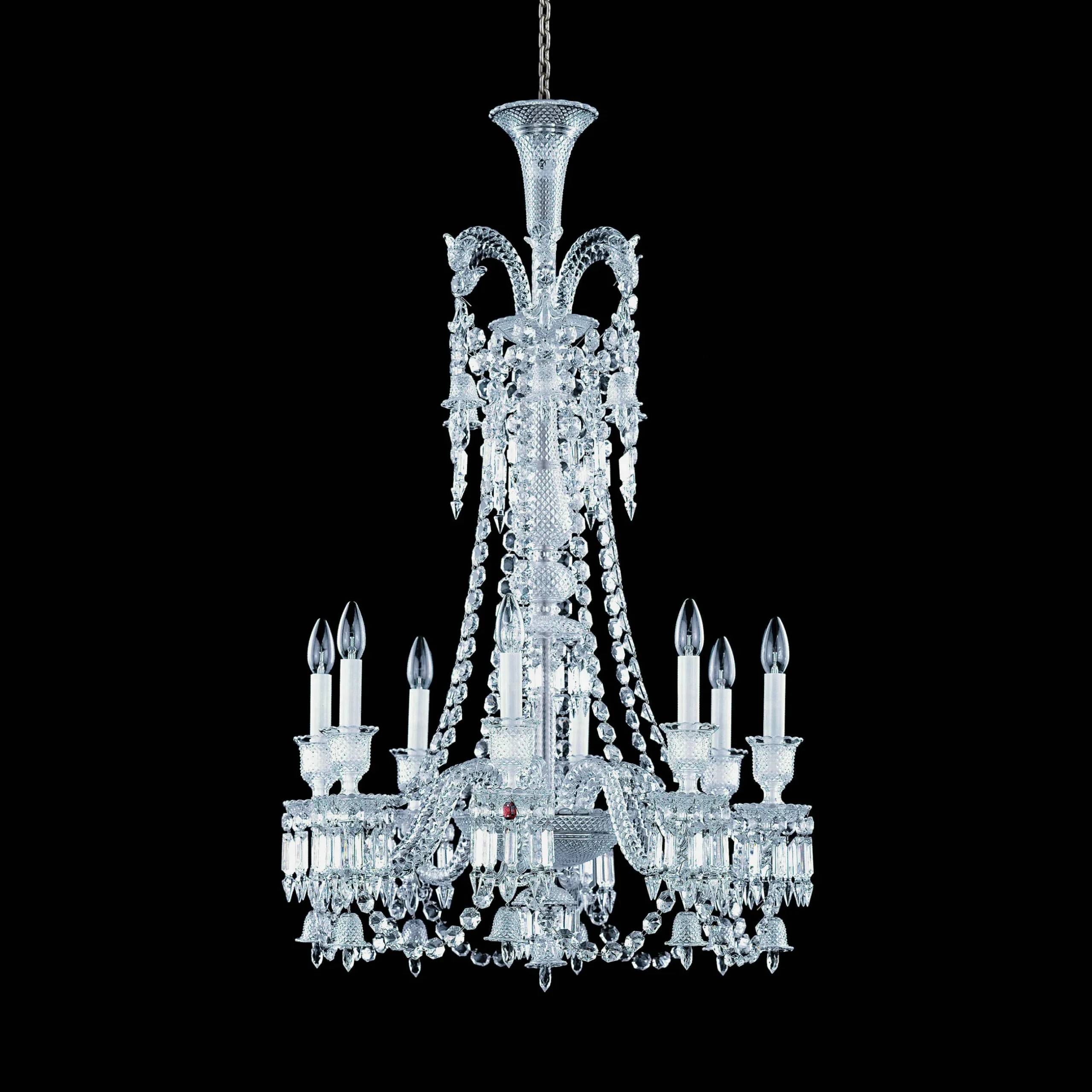 Chandeliers|Baccarat Zénith Chandelier Long (8L)