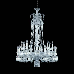 Chandeliers|Baccarat Zénith Chandelier Long (18L)