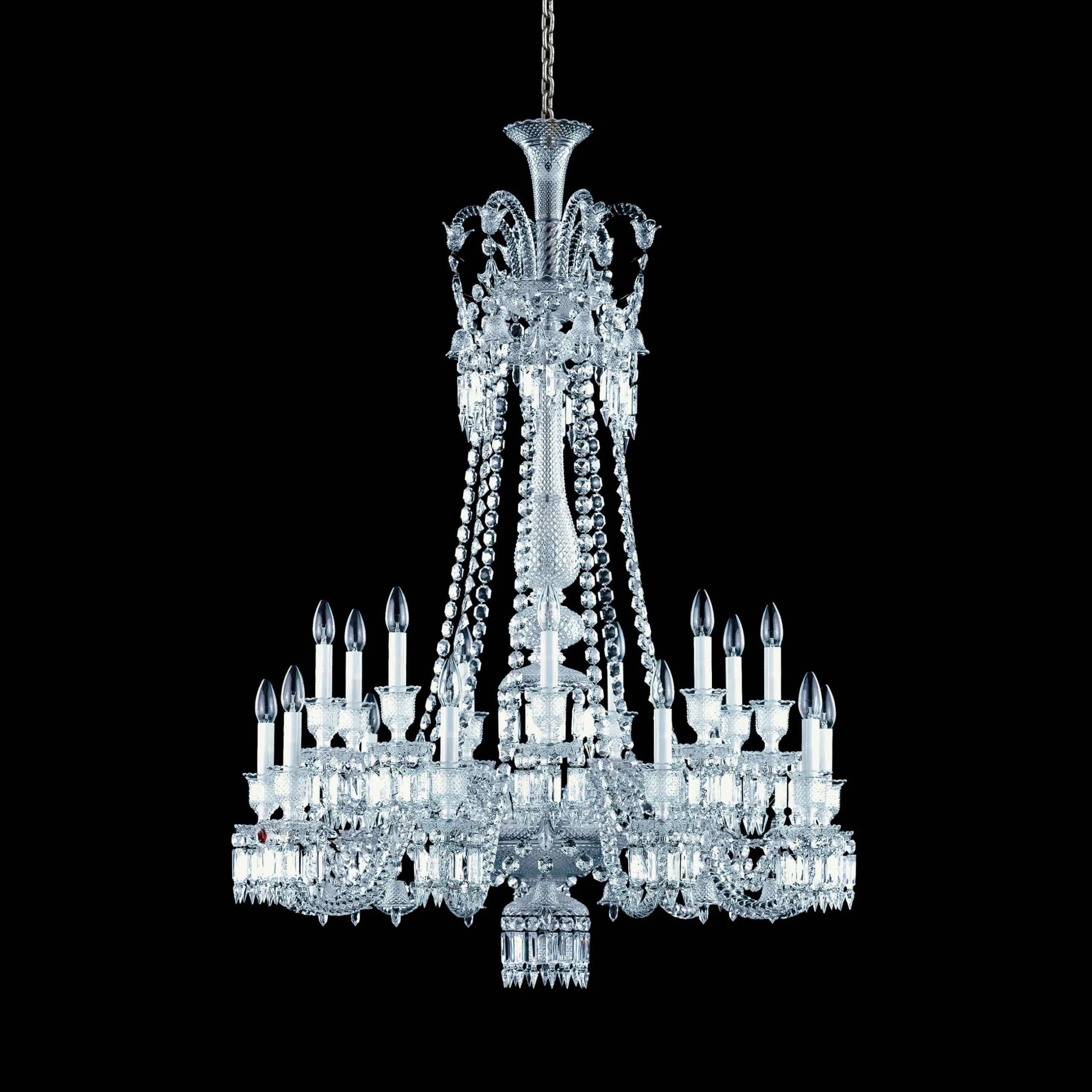 Chandeliers|Baccarat Zénith Chandelier Long (18L)