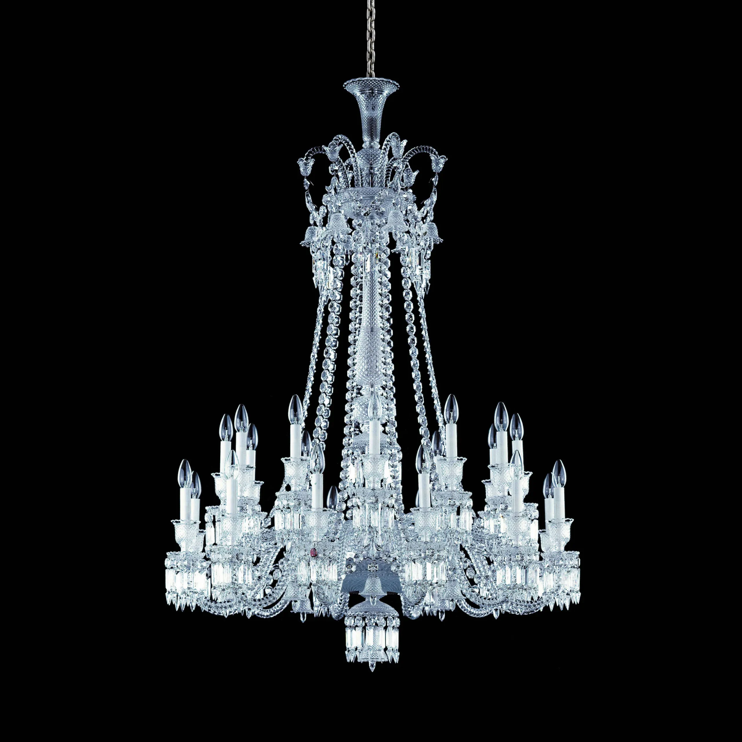 Chandeliers|Baccarat Zénith Chandelier Long (24L)