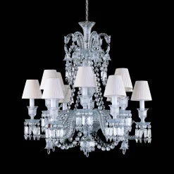 Chandeliers|Baccarat Zénith Chandelier Short (12L)
