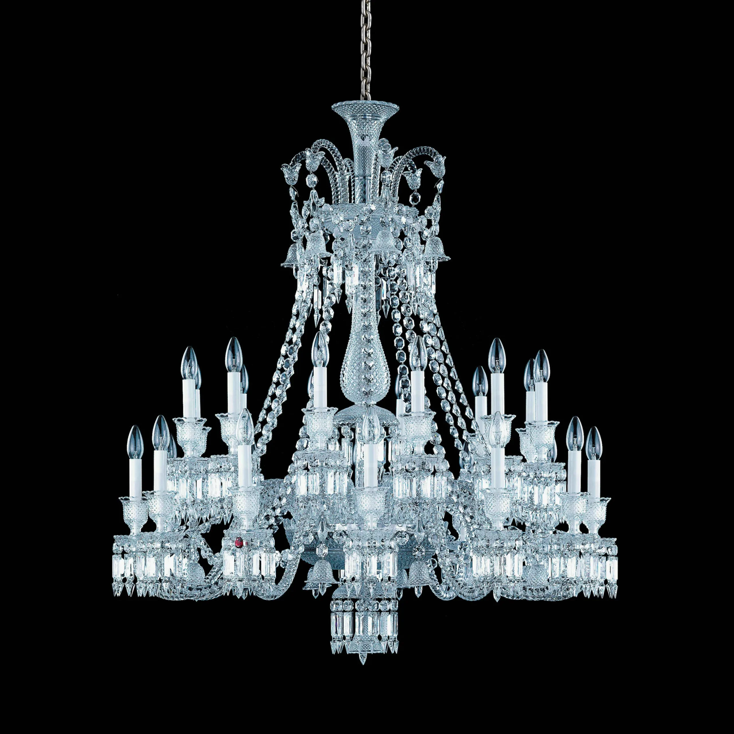Chandeliers|Baccarat Zénith Chandelier Short (24L)
