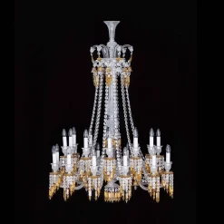 Chandeliers|Baccarat Zénith Charleston Chandelier Long (24L)