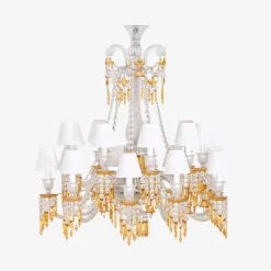 Chandeliers|Baccarat Zénith Charleston Chandelier Short (18L)